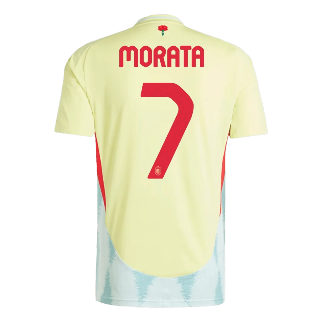 Alvaro Morata NO.7 Equipacion España Segunda 2024
