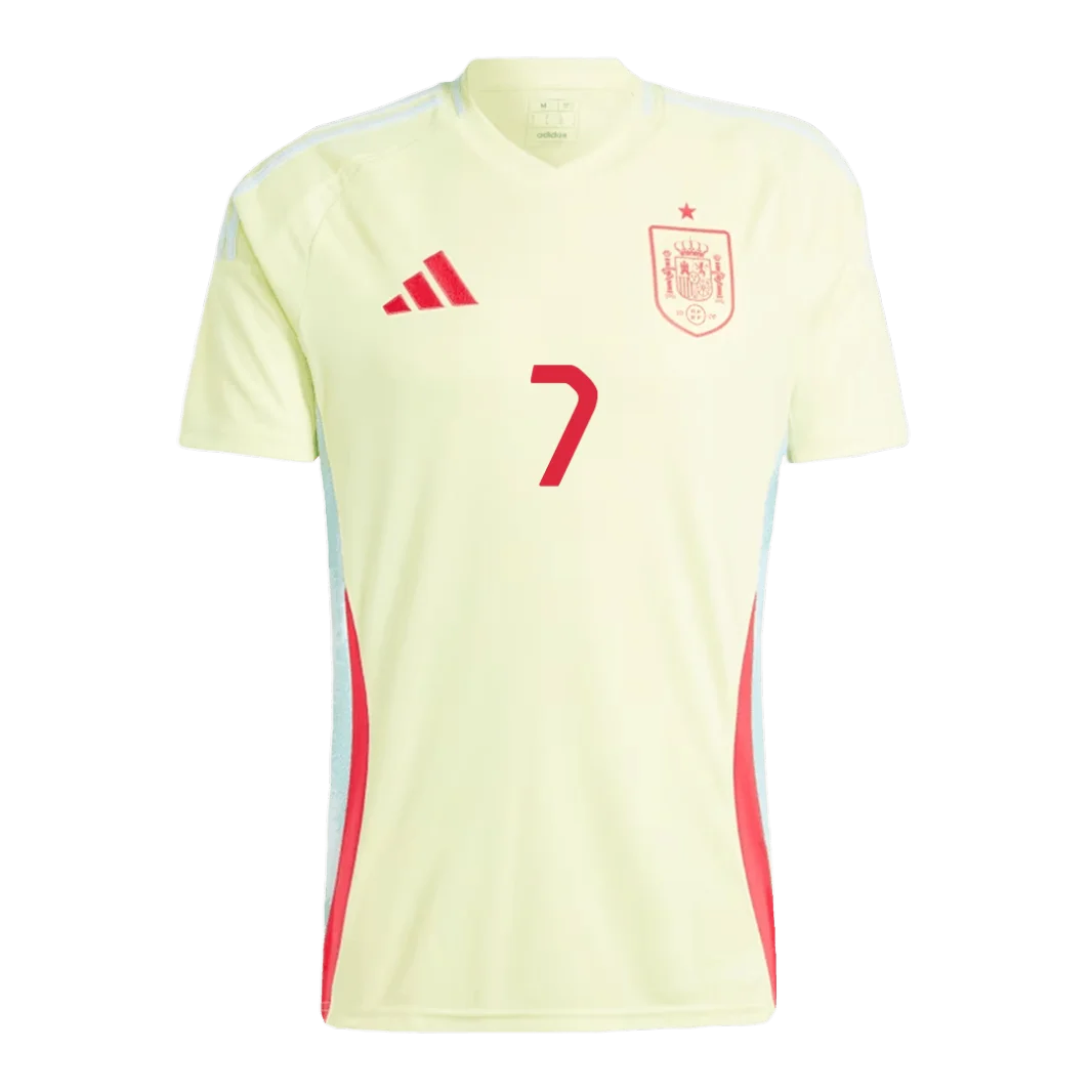 Alvaro Morata NO.7 Equipacion España Segunda 2024_1