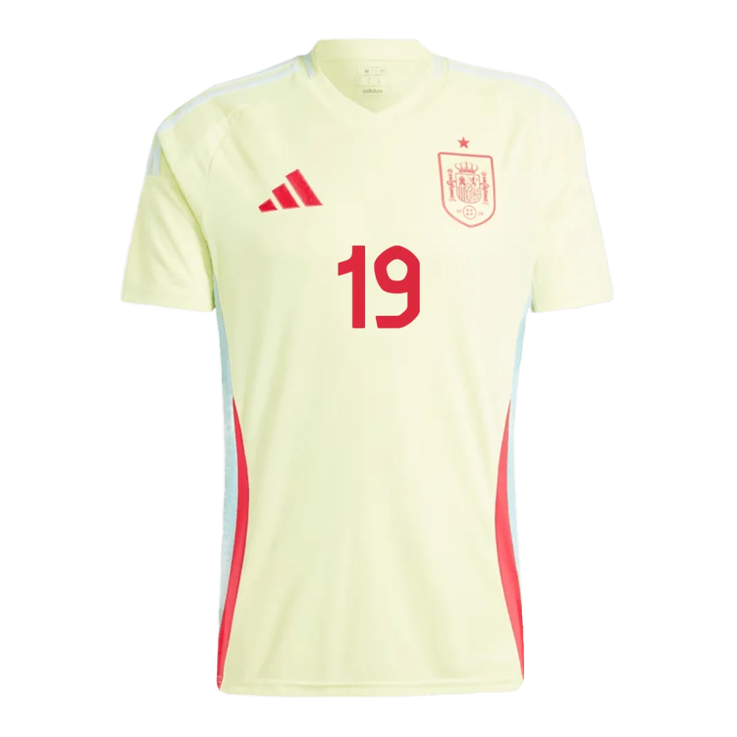 LAMINE YAMAL NO.19 Equipacion España Segunda 2024_1