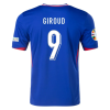 Olivier Giroud NO.9 Equipacion Francia Primera 2024
