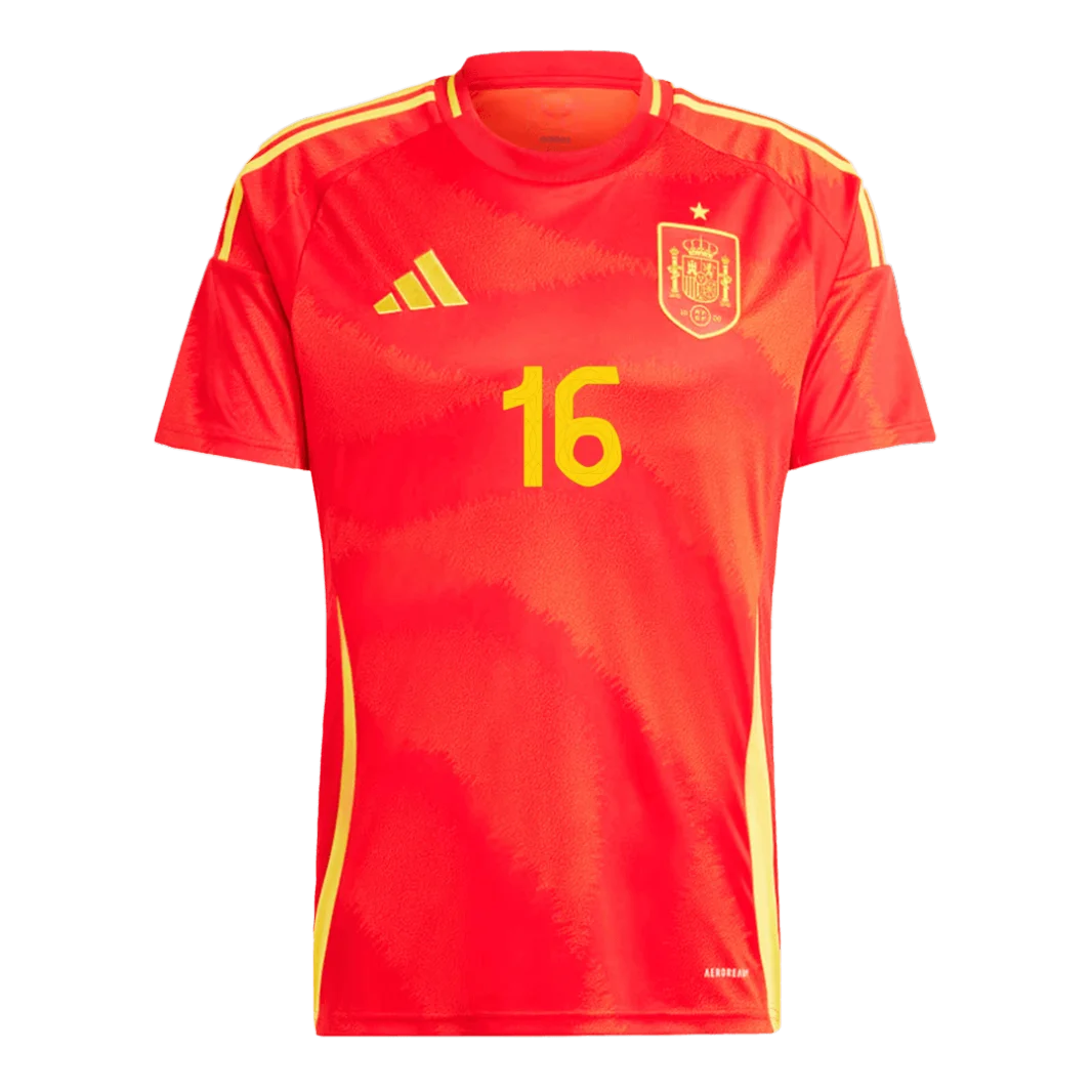 Rodrigo NO.16 Equipacion España Primera 2024_1