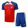 Tailandia Conjunto Equipacion Entrenamiento Atlético De Madrid 2024 Rojo