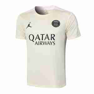 Tailandia Equipacion Entrenamiento Paris Saint Germain 2024 2025 Amarillo