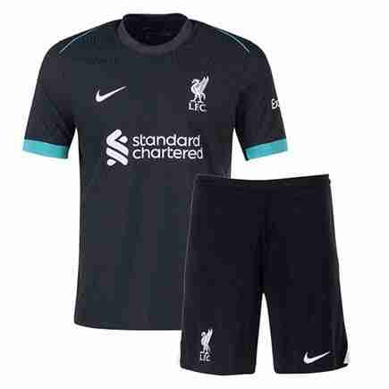 Equipacion Liverpool Conjunto Niños Segunda 2024 2025