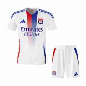Equipacion Olympique Lyon Conjunto Niños Primera 2024 2025