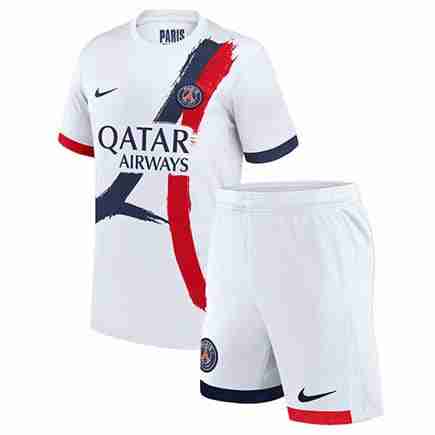Equipacion Paris Saint Germain Conjunto Niños Segunda 2024 2025