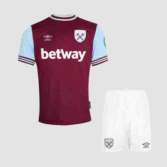 Camiseta West Ham 1ª Niño 2024-2025