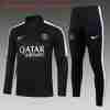 Sudadera Entrenamiento Ninos Paris Saint Germain 2024 2025 Negro