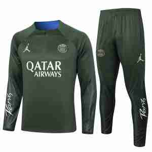 Sudadera Entrenamiento Paris Saint Germain 2024 2025 Verde