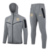 Chandal Con Capucha FC Barcelona 2024 2025 Gris