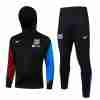 Chandal Con Capucha FC Barcelona 2024 2025 Negro Azul