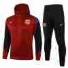 Chandal Con Capucha FC Barcelona 2024 25 Rojo Azul