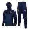 Chandal Con Capucha Francia 2024 2025 Azul