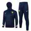 Chandal Con Capucha Francia 2024 25 Azul