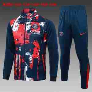 Chandal Ninos Paris Saint Germain 2024 2025 Azul Rojo