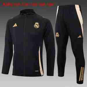 Chandal Ninos Real Madrid 2024 2025 Negro