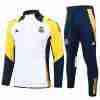 Chandal Real Madrid 2024 2025 Blanco Amarillo