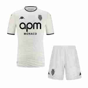 Equipacion AS Monaco Conjunto Niños Tercera 2024 2025