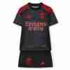 Equipacion Benfica Conjunto Niños Segunda 2024 2025