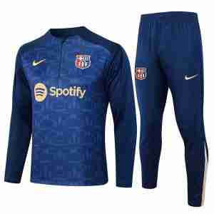 Sudadera De Training FC Barcelona 2024 2025 Azul