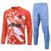 Sudadera De Training Inter Milan 2024 2025 Naranja Blanco