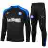 Sudadera De Training Inter Milan 2024 2025 Negro Azul