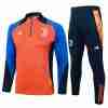 Sudadera De Training Juventus 2024 2025 Naranja Azul