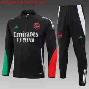 Sudadera De Training Ninos Arsenal 2024 2025 Negro