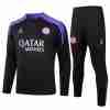 Sudadera De Training Paris Saint Germain 2024 2025 Negro Purpura