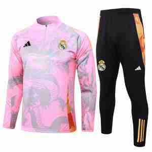 Sudadera De Training Real Madrid 2024 2025 Rosa