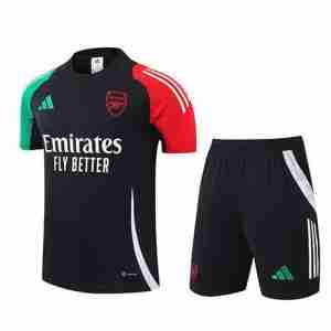 Tailandia Conjunto Equipacion Entrenamiento Arsenal 2024 2025 Negro