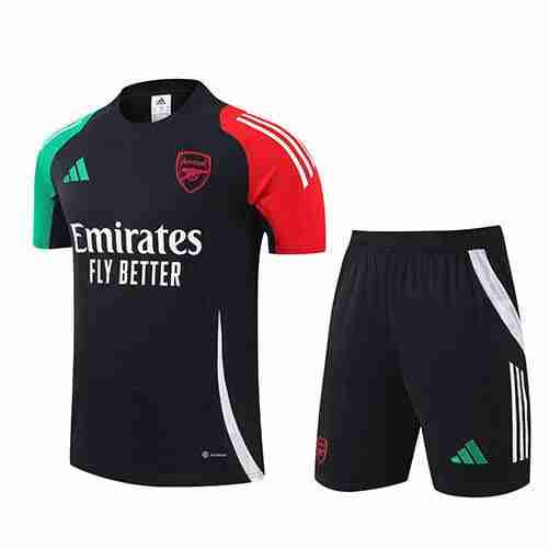 Tailandia Conjunto Equipacion Entrenamiento Arsenal 2024 2025 Negro