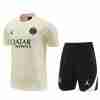 Tailandia Conjunto Equipacion Entrenamiento Paris Saint Germain 2024 2025 Claro Marron