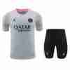 Tailandia Conjunto Equipacion Entrenamiento Paris Saint Germain 2024 2025 Gris