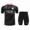 Tailandia Conjunto Equipacion Entrenamiento Paris Saint Germain 2024 2025 Negro