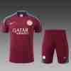 Tailandia Conjunto Equipacion Entrenamiento Paris Saint Germain 2024 2025 Rojo