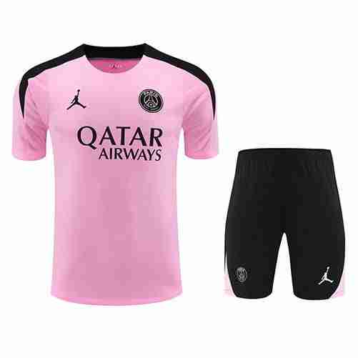Tailandia Conjunto Equipacion Entrenamiento Paris Saint Germain 2024 2025 Rosa