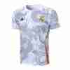 Tailandia Equipacion Entrenamiento Real Madrid 2024 2025 Blanco Gris
