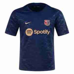 Tailandia Equipacion Pre Match FC Barcelona 2024 2025 Azul (copia)