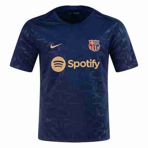 Tailandia Equipacion Pre Match FC Barcelona 2024 2025 Azul