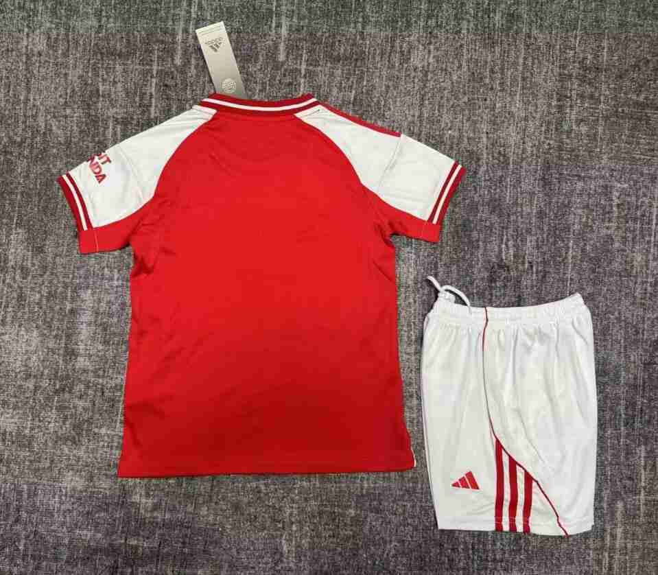 Equipacion Arsenal Conjunto Niños Primera 2025 2026_1