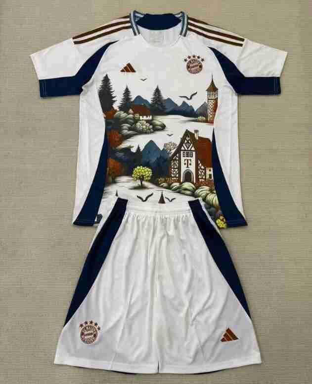 Equipacion Bayern Munich Conjunto Niños Concepto 2025 2026