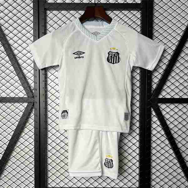 Camiseta Santos 1ª Niño 2025-2026 Equipacion Santos Conjunto Niños Primera 2025 2026