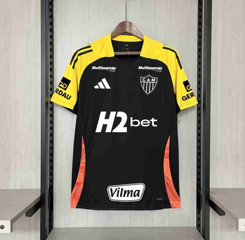 Tailandia Equipacion Atletico Mineiro Entrenamiento 2025 2026 Negro