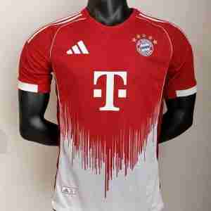 Versión Jugador Equipacion Bayern Munich Primera 2025 2026