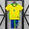 Equipacion Brasil Conjunto Niños Primera 2025 2026