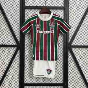 Equipacion Fluminense Conjunto Niños Primera 2025 2026