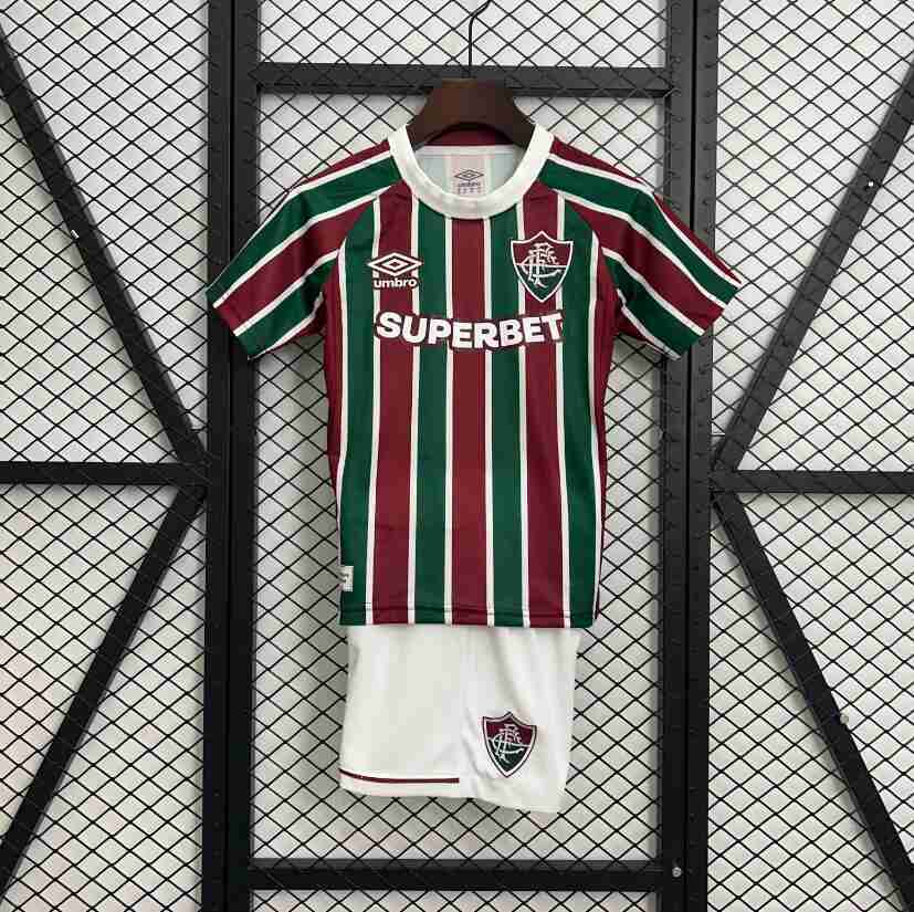 Equipacion Fluminense Conjunto Niños Primera 2025 2026