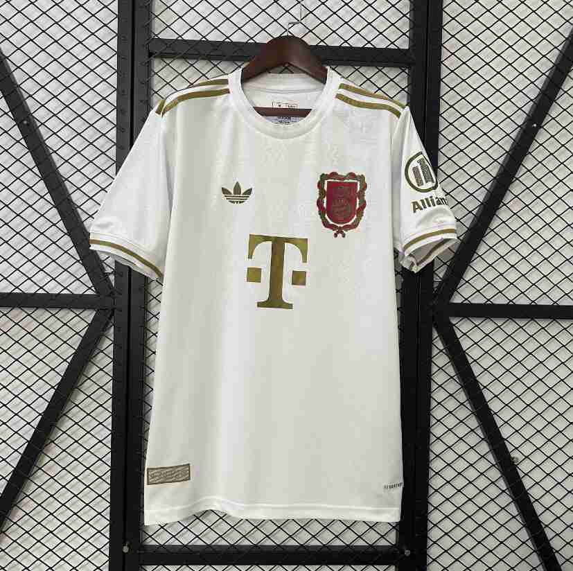 Tailandia Equipacion Bayern Munich 125th 2025 2026 Blanco
