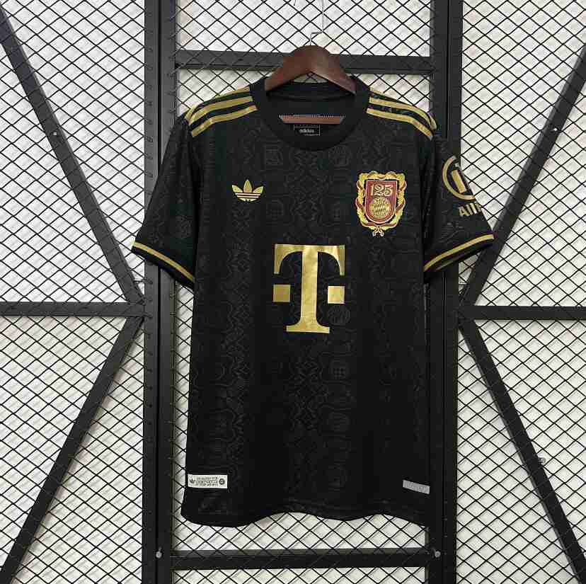 Tailandia Equipacion Bayern Munich 125th 2025 2026 Negro